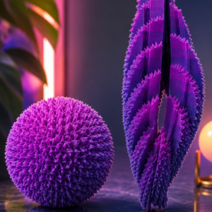Dikenli Spiral Stres Topu – Açılır Kapanır 3D Baskı Fidget Oyuncak